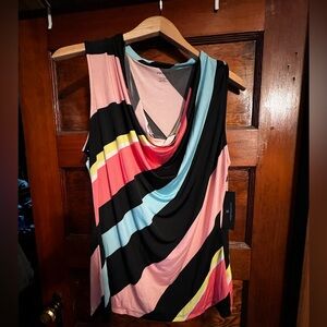 Worthington Multicolor Striped Tank Top